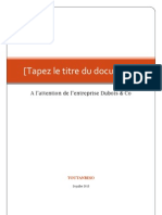 Cahier Des Charges Informatique