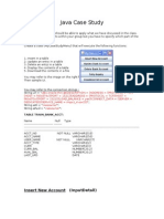 Java Case Study