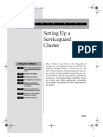 Setting Up A Serviceguard Cluster