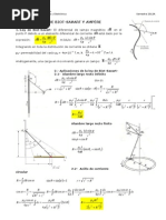 Apunte Ley Biot Savart y Ampere