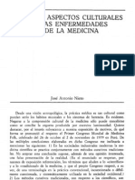 Aspectos Culturales de La Enfermedades y La Medicina)