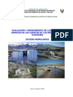 Estudio Hidrologico Caplina Uchusuma PDF