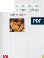 Jaeger Werner Paideia Los Ideales de La Cultura Griega