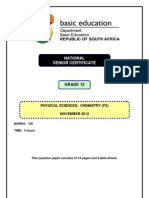 Physical Sciences P2 Nov 2012 Eng