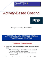 Study Objectives: Activity-Based Costing