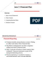 Lec 7 Financial Plan Stud