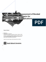 Damage Tolerance Assessment of Bonded Composite Doubler Repairs For Commercial Aircraft Application