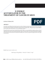 Orgone Energy Accumulator in The Treatment of Cancer in Mice Richard A Blasband