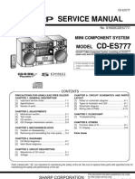 Sharp CD Es777