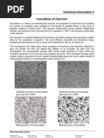 Inoculation in Grey Iron