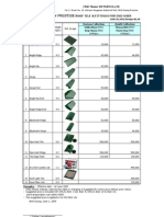 PRESTiGE Price List - June09