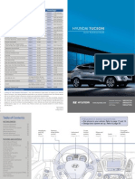 Hyundai Tucson Quick Reference Guide