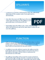 Types of Spillway