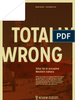 Totally Wrong: Total SA in Occupiedwestern Sahara (2013)