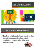 Historia Del Curriculum