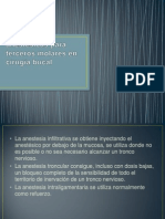 Técnicas Anestésicas para Terceros Molares en Cirugía Bucal