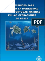 Directrices para Reducir La Mortalidad de Las Tortugas Marinas en Las Operaciones de Pesca. (Roma, FAO. 2011.)