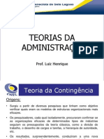 T.A. - Teoria Da Contingência