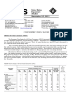 United States Department of Labor Bureau of Labor Statistics Washington, D.C. 20212