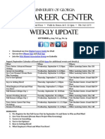 Career Center Weekly Update 