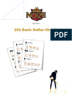 101 Basic Guitar Chords PDF