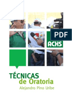 PINO URIBE, A., Técnicas de Oratória