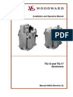 TG-13, TG-17 Governor Manual