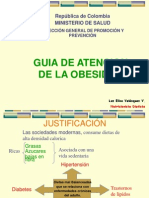 Guia de La Atención de La Obesidad.