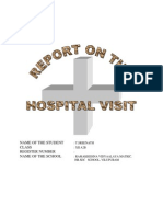 Report On The Hospital Visit