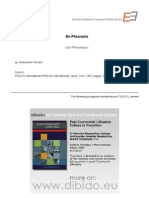 3.4 - Ferrara, Alessandro - Concept. Objections To The Notion of Phronesis. Concluding Remarks (En)