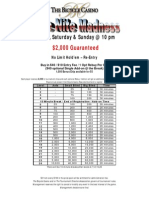 Late Night Madness - NLH Re-Entry Tournament