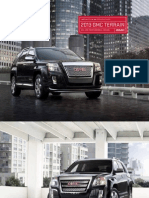 2013 GMC Terrain Brochure