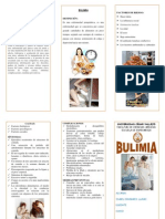 Triptico Bulimia