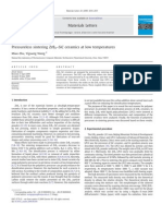 Pressureless Sintering ZrB2-SiC Ceramics at Low Temperatures