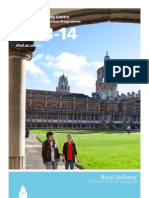 Royal Holloway ISC 13 Summary LR