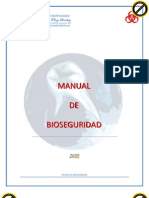 Manual de Bioseguridad Del Consultorio Odontológico