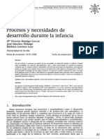 Procesos y Necesidades en El Dllo. de La Infancia