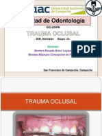 Trauma Oclusal