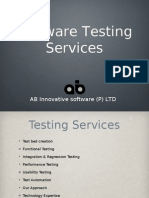 Software Testing Services: AB Innovative Software (P) LTD