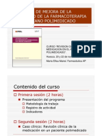 Sesion - Curso Revision Medicacion Paciente Polimedicado