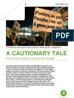 A Cautionary Tale: The True Cost of Austerity and Inequality in Europe