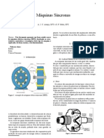 Artigo Básico Sobre Máquinas Síncronas