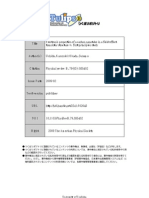 Electronic Property of CNT-FET