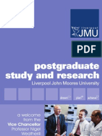 Postgraduate Prospectus 2012