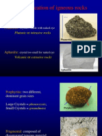 Classification of Igneous Rocks