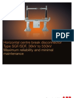 Disconnector Brochure Type SGF 123