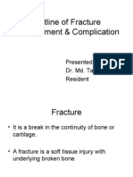 Outline of Fracture Management & Complication