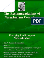 The Narasimham Committee