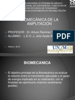 Biomecánica de La Amputación