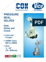 Pressure Seal Valves-Gate